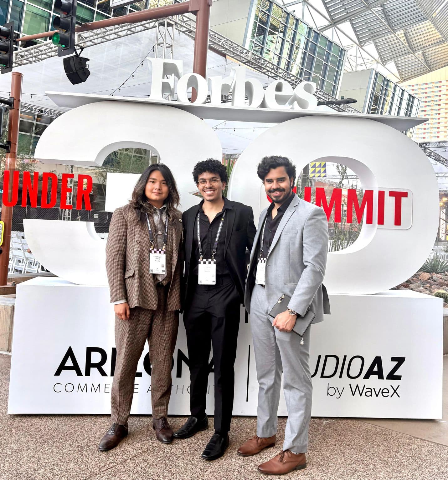 Forbes Under 30 Team Backdrop